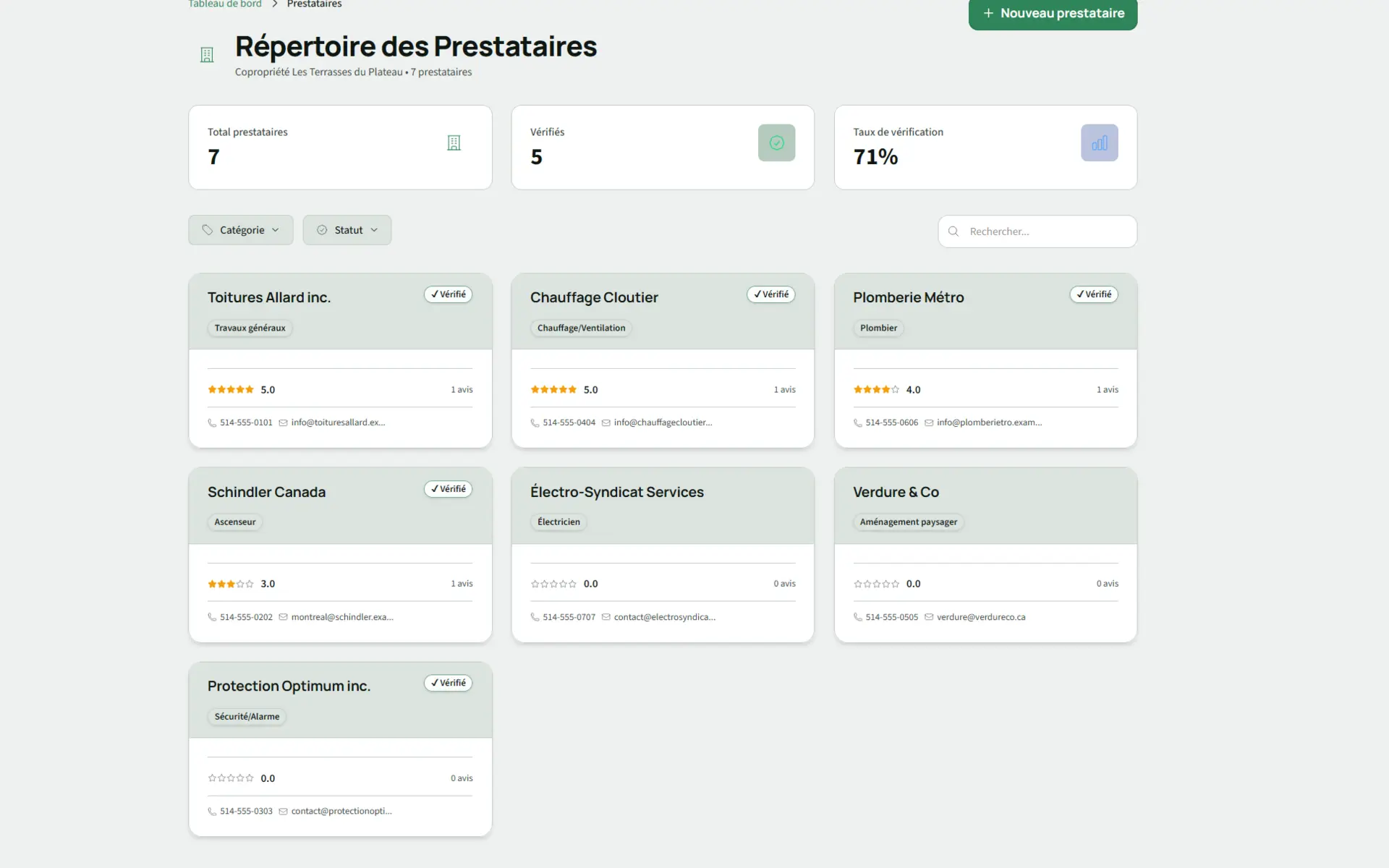 Kohabit vendor directory